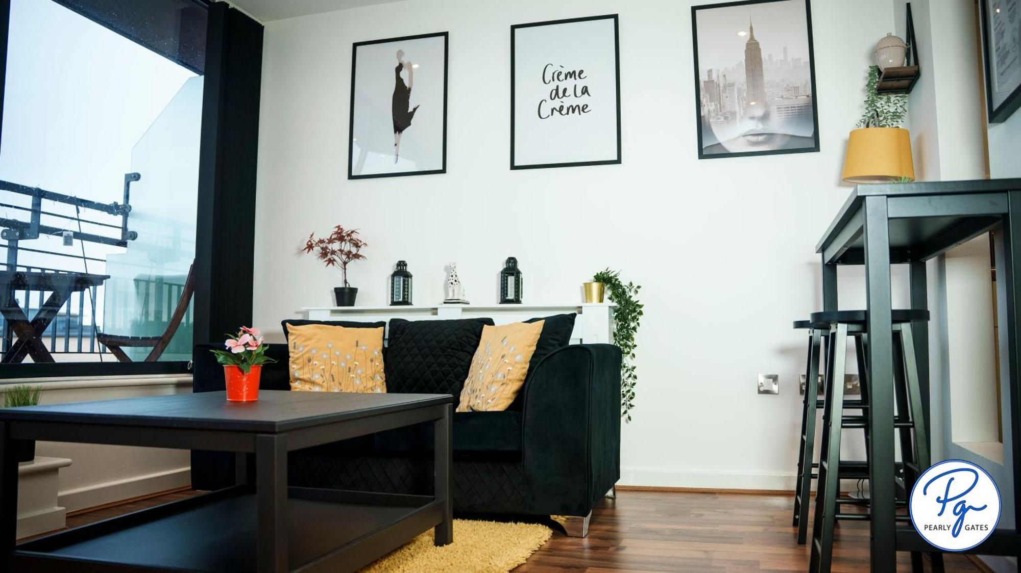 Penthouse - Amazing City Skyline Views - Balcony - Free Extra 2 Hours - Free Parking - Utilita Arena - Bullring Shopping - New St Station- Super King Size Bed Birmingham Eksteriør bilde